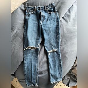 A&F Curve love ultra high rise skinny jeans. Size 27 short